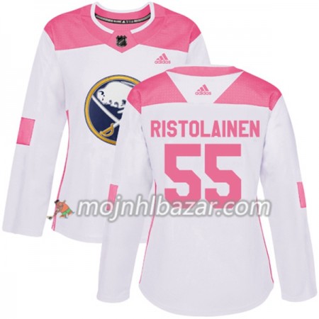 Dresovi Buffalo Sabres Rasmus Ristolainen 55 Adidas 2017-2018 Bijela Narančasta Fashion Authentic - Ženska Dresovi Buffalo Sabres Rasmus Ristolainen 55 Adidas 2017-2018 Bijela Narančasta Fashion Authentic - Ženska